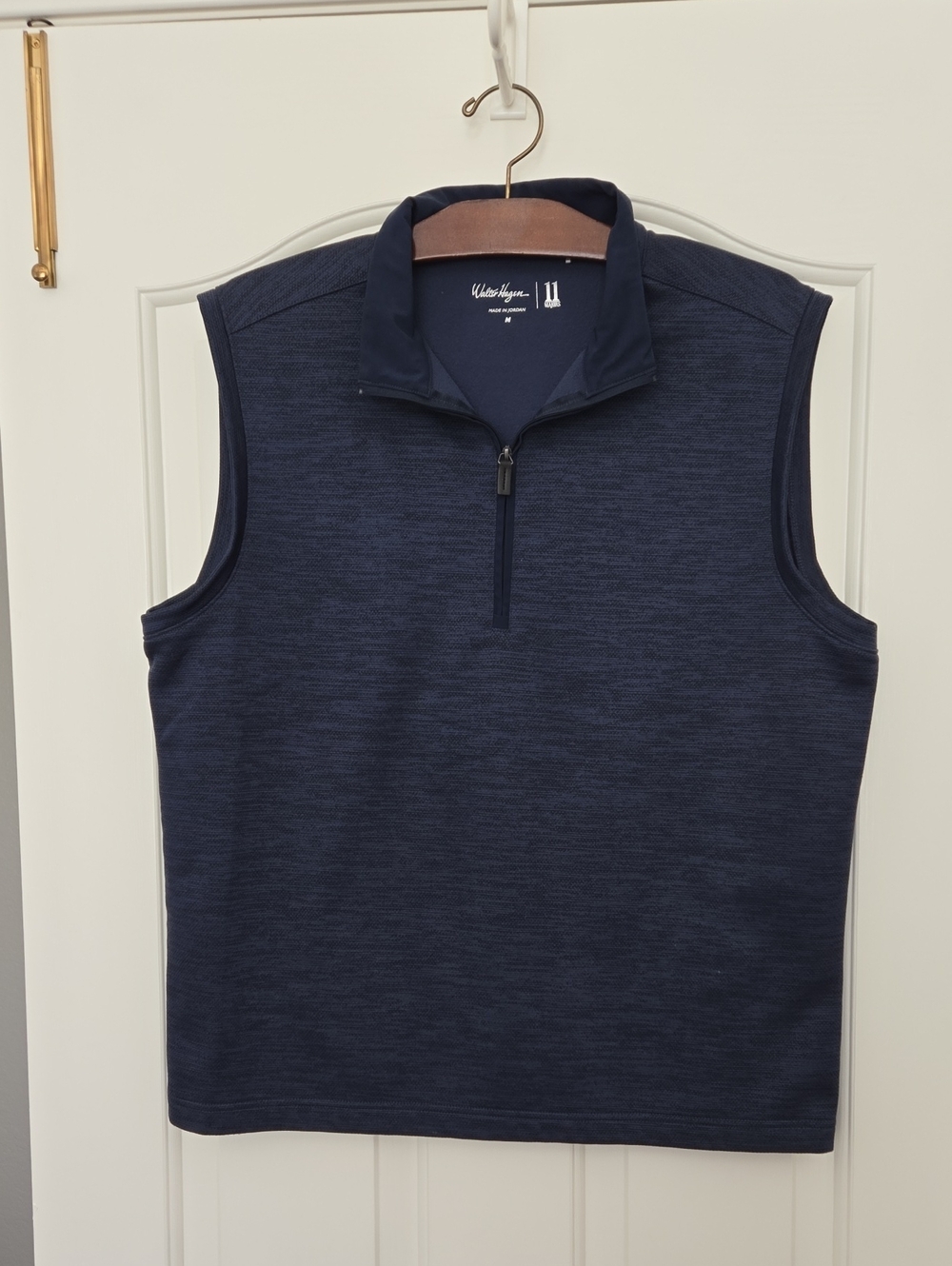 Walter Hagen Majors Quarter‑Zip Pullover Navy • Men’s Medium Golf LayWalter Haer